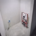 Zamontowany stelaż TECE